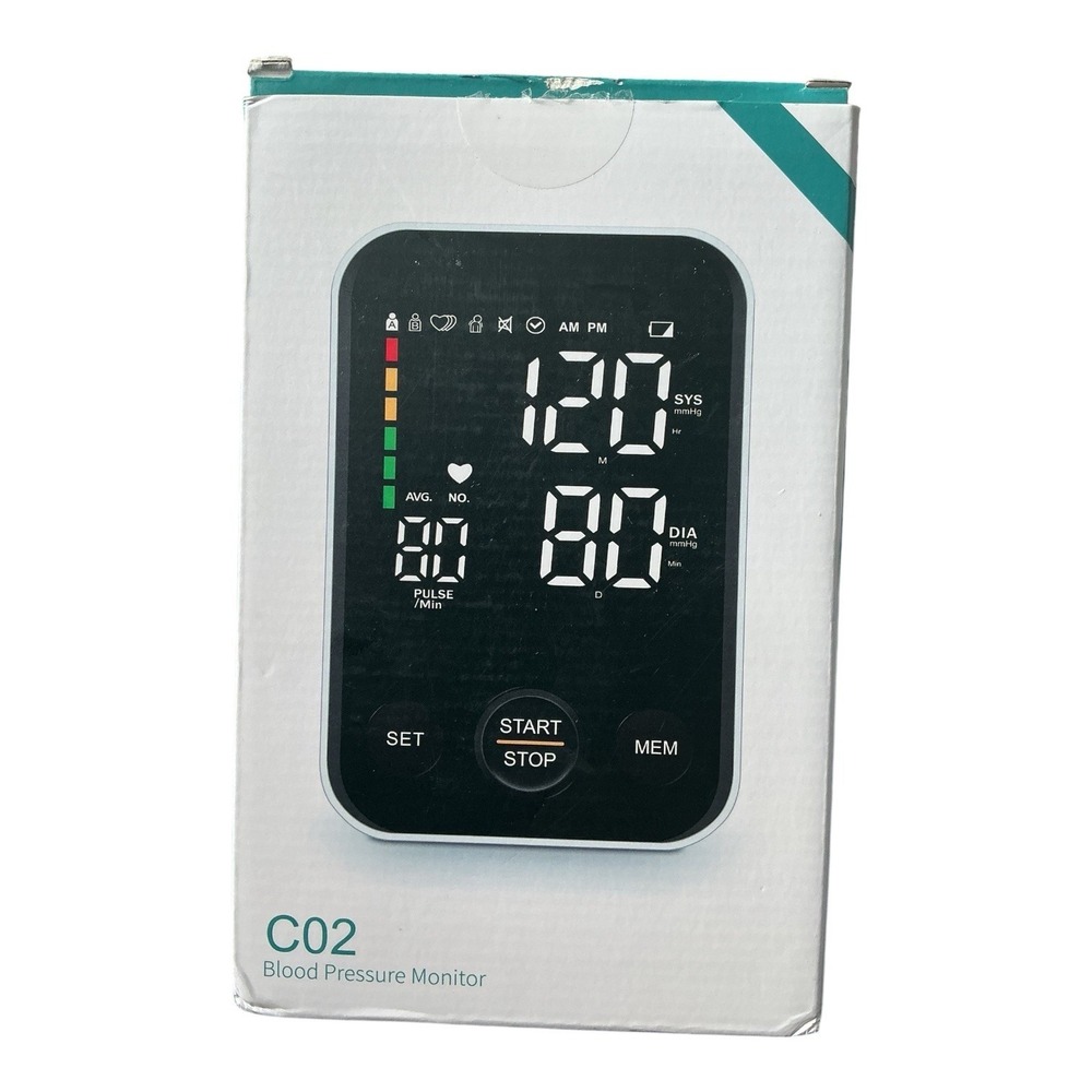 Oklar - Upper Arm Blood Pressure Monitor (22-40cm) - Digital BP